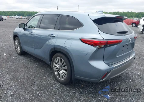 2022 Toyota Highlander Platinum from USA, damaged, VIN 5TDFZRBH5NS231200